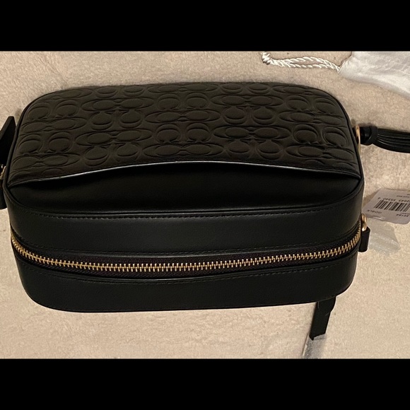 Coach black leather camera bag new with tags - Picture 13 of 15